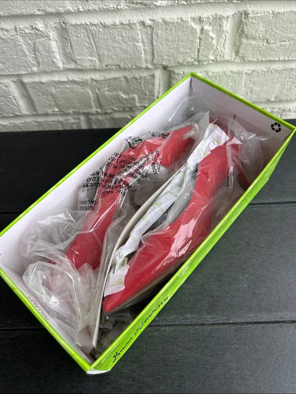 Sam Edelman Red Suede Pointed-Toe Heels - Picture 8 of 9